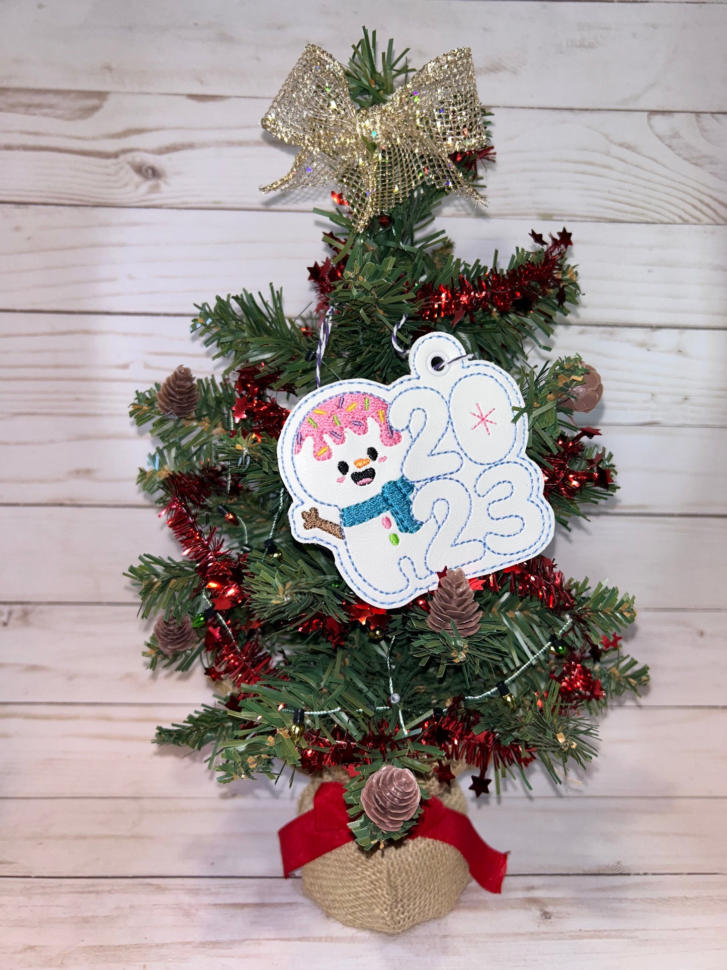 Candy Cutie Snowman 2023 Ornament