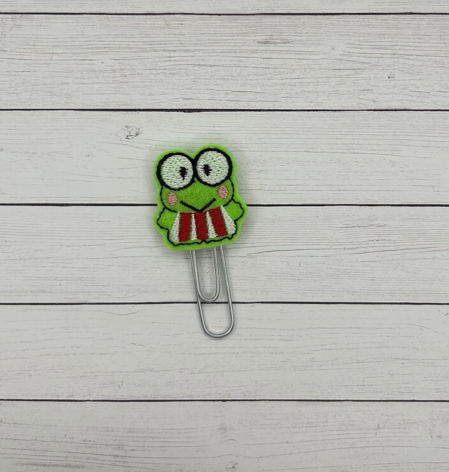 Felt Planner Clip | Embroidered Planner Tab, Embroidered Felties, Felties, Planner Clip, Planner Charm, Planner Tab, Bookmark, Planner Decor